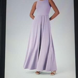 LARGE.   HALARA SLEEVELESS BRIDESMAID OR GUEST JUMPSUIT